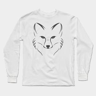 Fox head t-shirt Long Sleeve T-Shirt